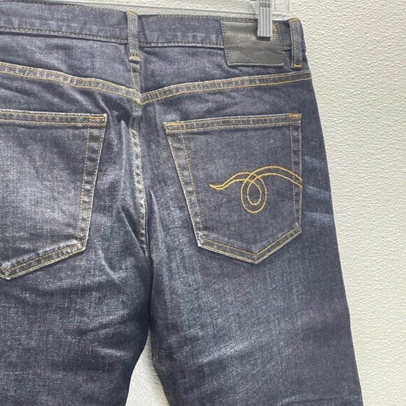 R13 Women's Boy Straight Cropped Jeans Avery Indigo Blue Size 24 – NWT - Picture 5 of 7